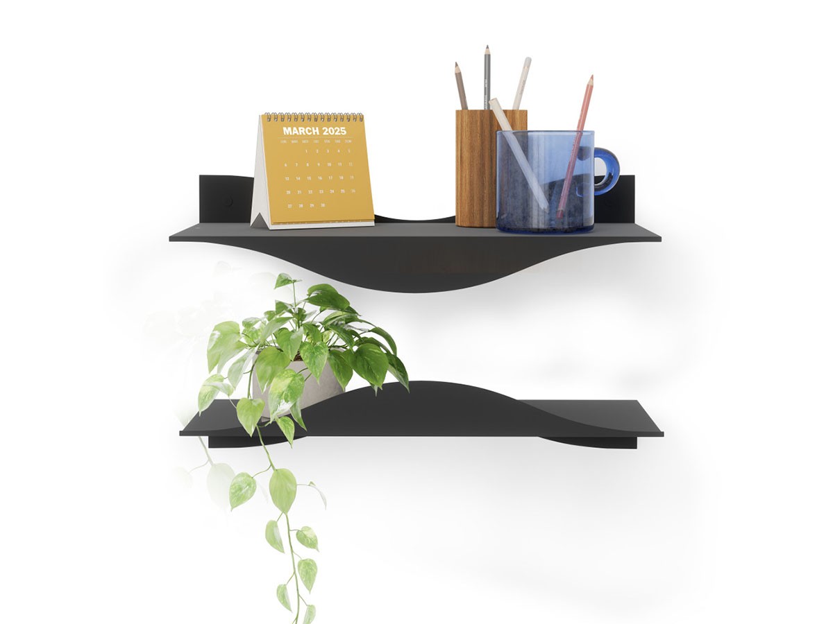 Umbra Surf Shelf / アンブラ サーフ シェルフ 2点セット - インテリア