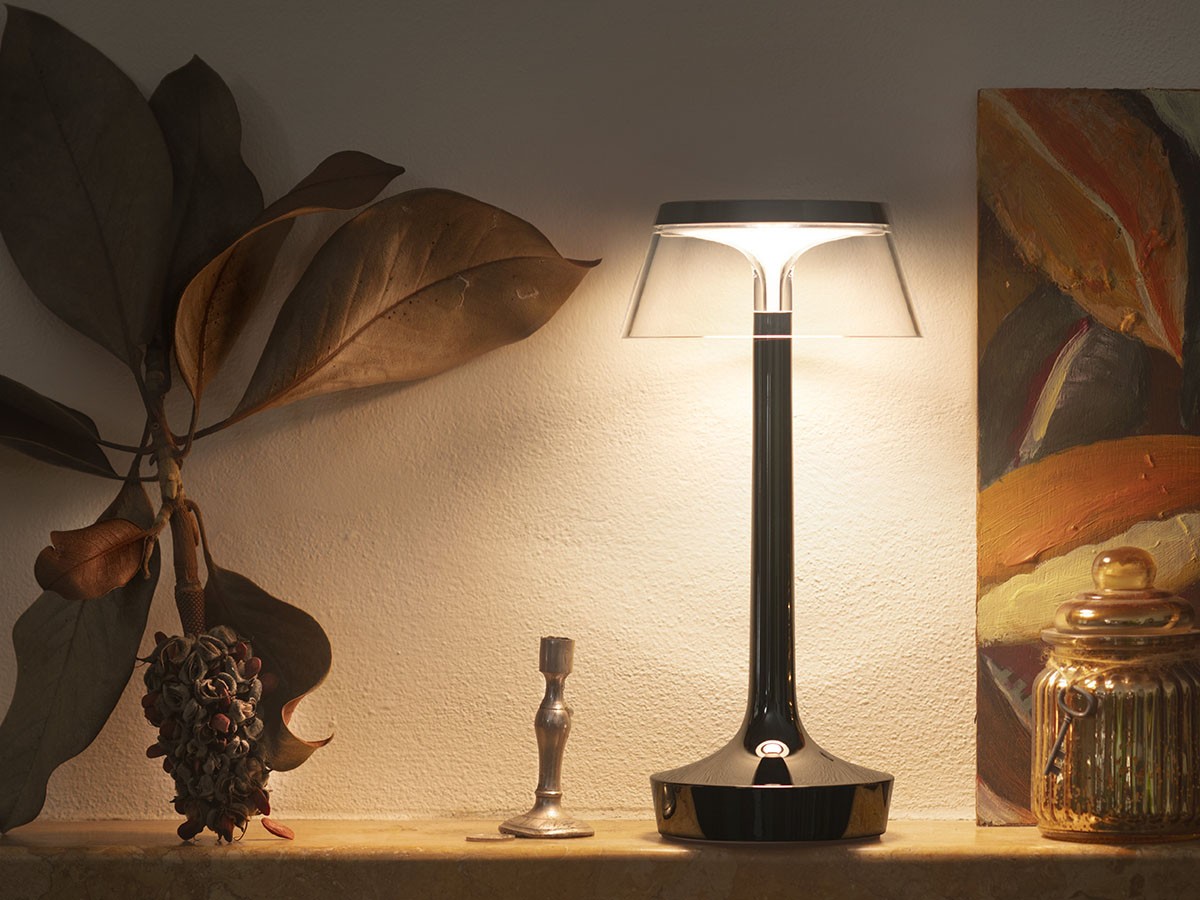 FLOS Bon Jour Unplugged / フロス ボンジュール アンプラグド（ブラッククローム） （ライト・照明 > テーブルランプ） 6