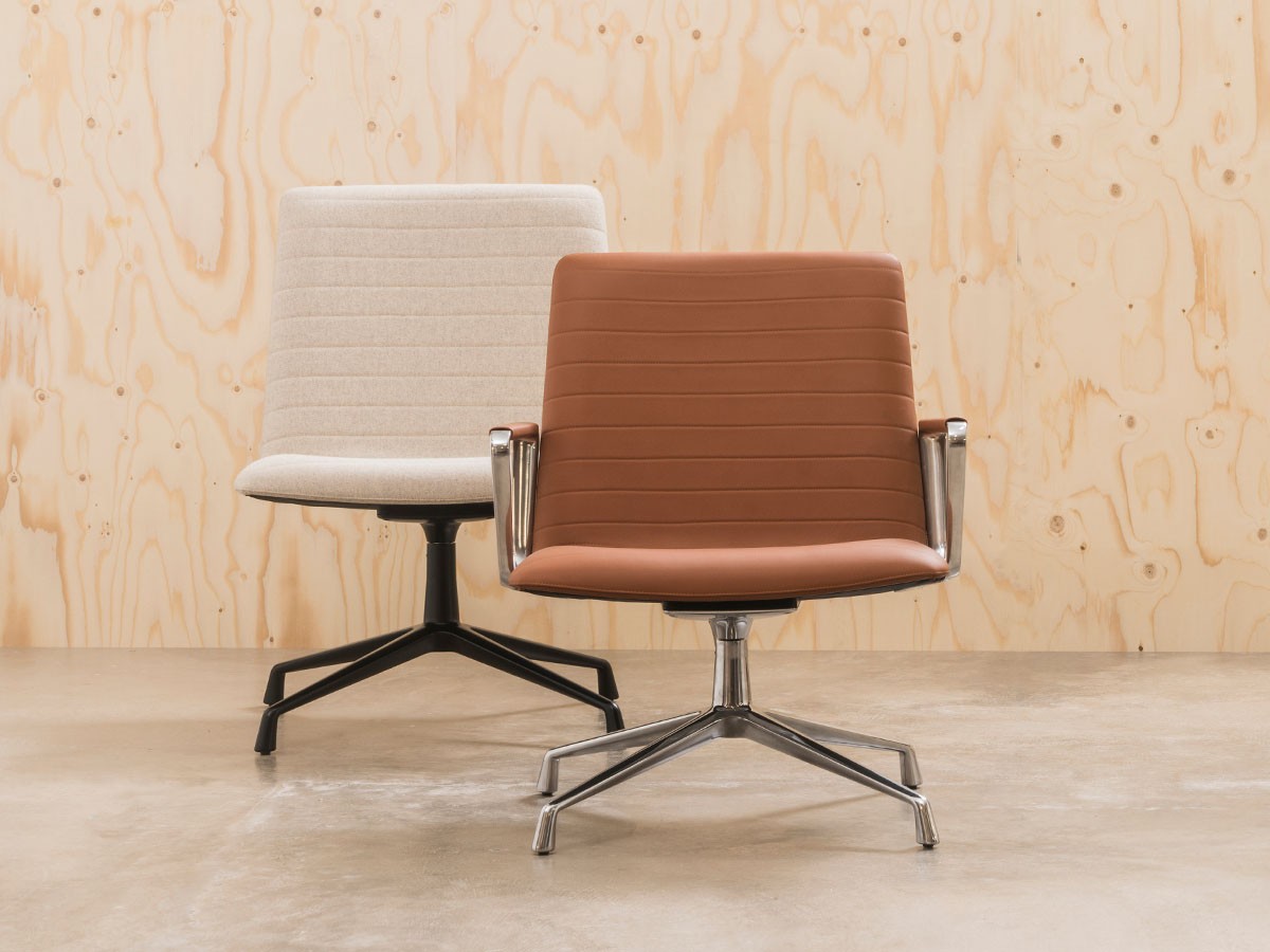 Andreu World Flex Executive Low Back Lounge Chair / アンドリュー・ワールド フレックス エグゼクティブ BU1892
ローバック ラウンジチェア 回転式スターベース （チェア・椅子 > オフィスチェア・デスクチェア） 5