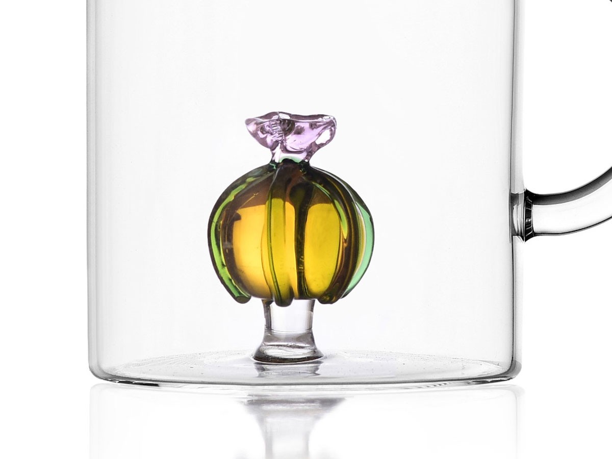 ICHENDORF MILANO Desert Plants Mug Cactus Pink Flower / イッケンドルフ・ミラノ デザートプラント マグ カクタスピンクフラワー 450ml （食器・テーブルウェア > マグカップ） 2