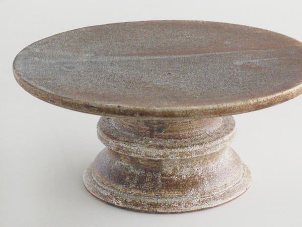 MISHIM POTTERY CREATION fractal cake stand L sabi / ミシンポタリークリエイション フラクタル ケーキスタンド L（サビ） （食器・テーブルウェア > ケーキスタンド） 29