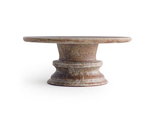 MISHIM POTTERY CREATION fractal cake stand L sabi