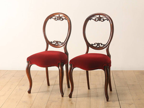 Lloyd's Antiques Real Antique Balloonback Chairs / ロイズ