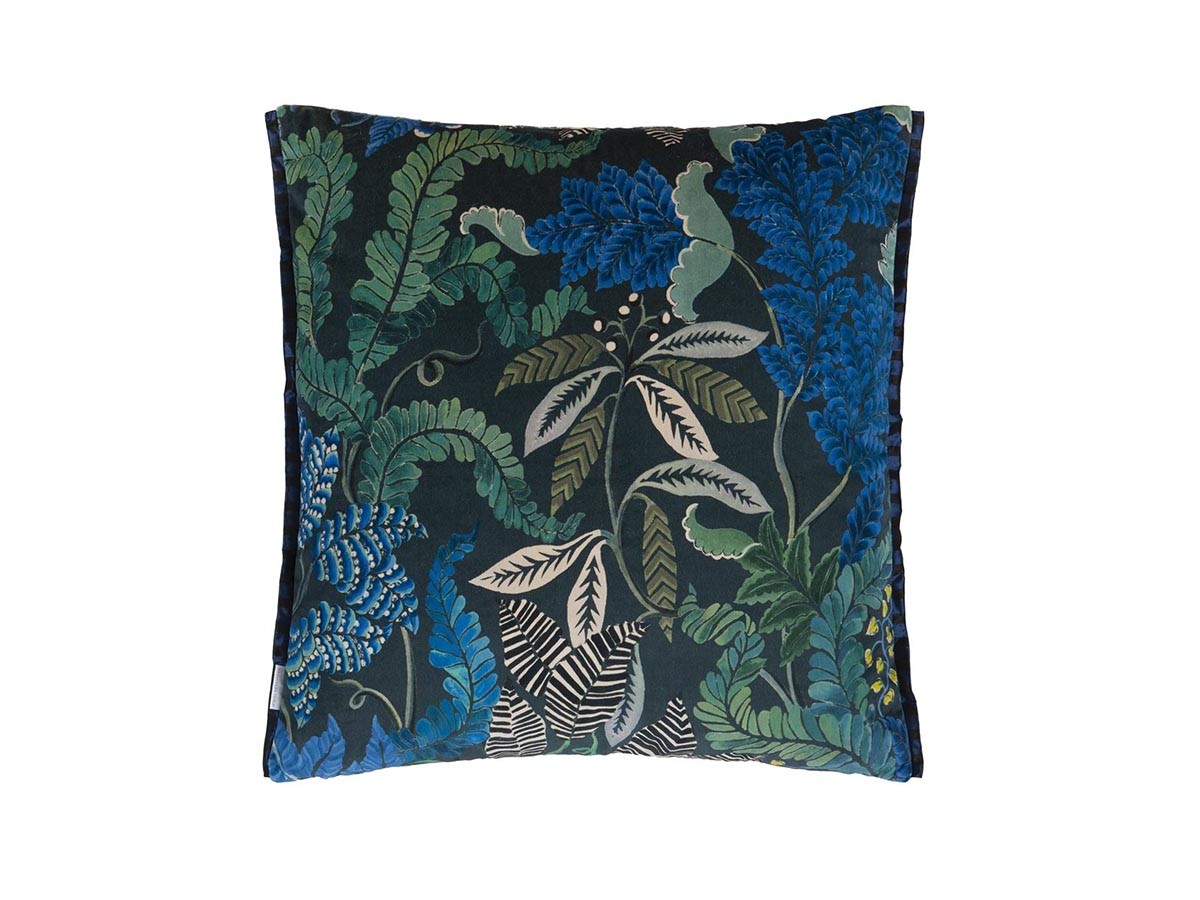 DESIGNERS GUILD Brocart Decoratif Velours Cushion / デザイナーズギルド ブロケード デコラティヴ ヴェロア クッション 55 × 55cm （クッション > クッション・クッションカバー） 19