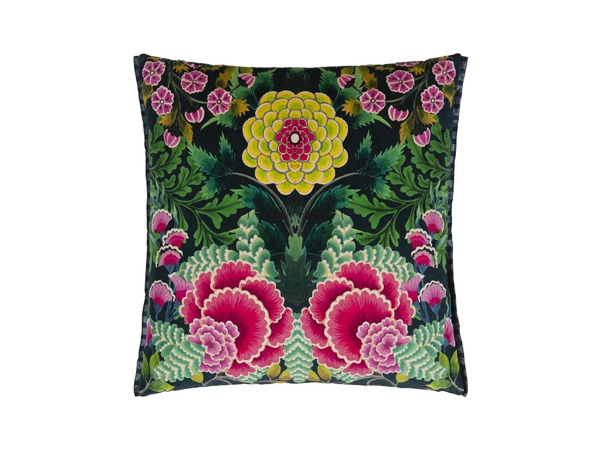 DESIGNERS GUILD Brocart Decoratif Velours Cushion / デザイナーズギルド ブロケード デコラティヴ ヴェロア クッション 55 × 55cm （クッション > クッション・クッションカバー） 16