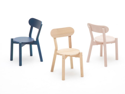 KARIMOKU NEW STANDARD CASTOR KIDS CHAIR / カリモクニュー