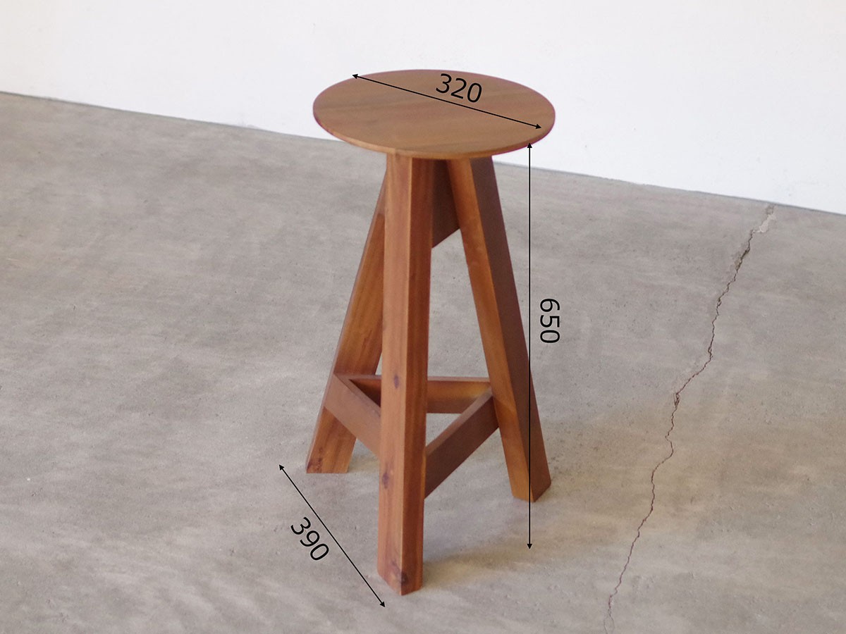 LIFE FURNITURE AW ACASIA HIGH STOOL / ライフファニチャー AW 