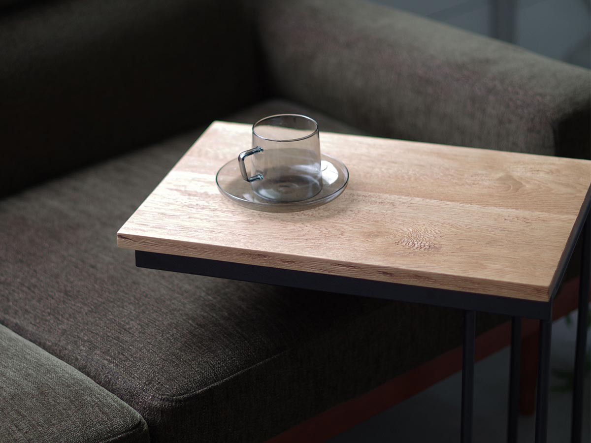 LIFE FURNITURE U OAK SIDE TABLE / ライフファニチャー U オーク サイドテーブル （テーブル > サイドテーブル） 4