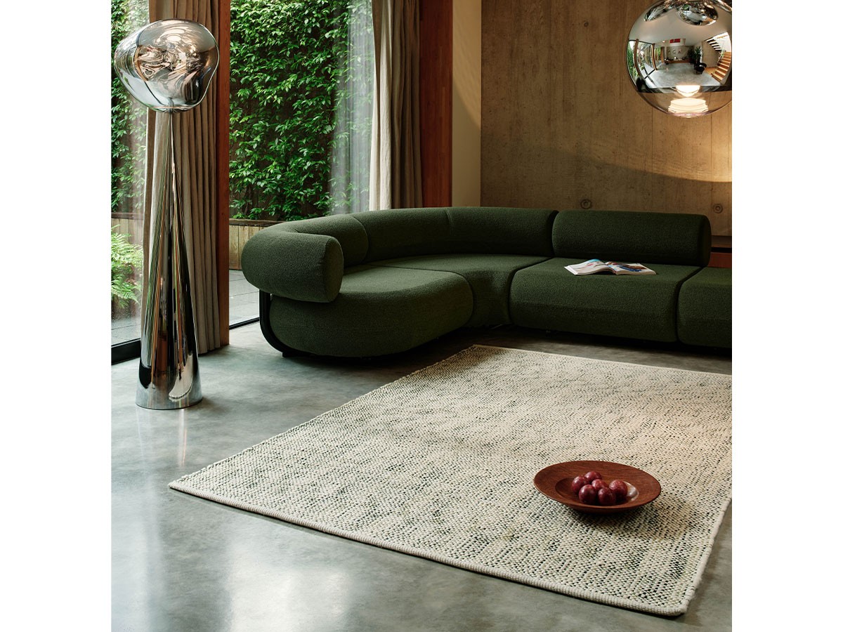 Tom Dixon. Tweed Rug / トム・ディクソン ツイード ラグ（グリーン） （ラグ・カーペット > ラグ・カーペット・絨毯） 2