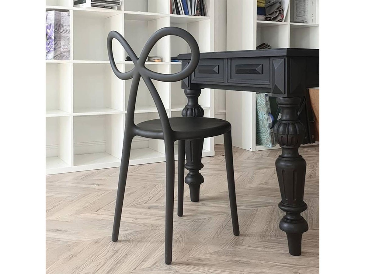 Qeeboo Ribbon Chair / キーブー リボンチェア （チェア・椅子 > ダイニングチェア） 7