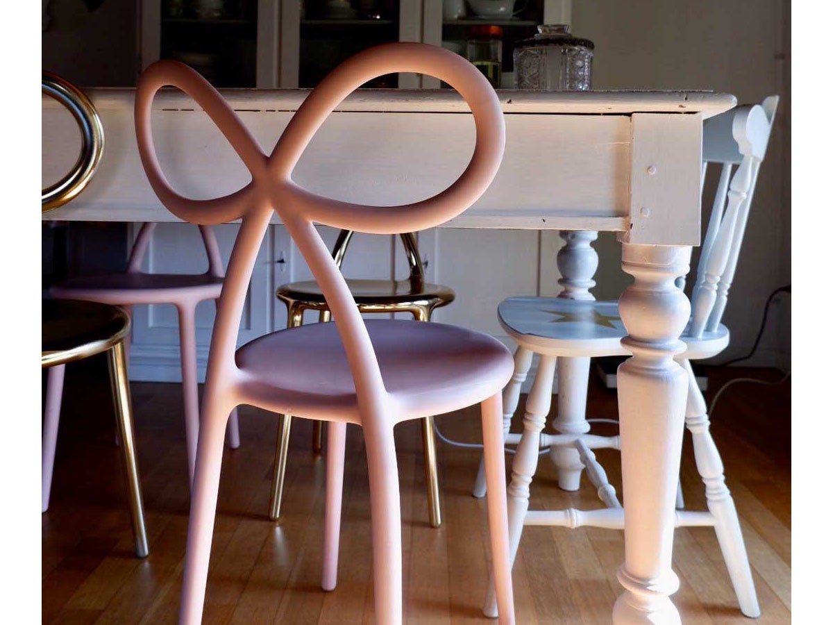Qeeboo Ribbon Chair / キーブー リボンチェア （チェア・椅子 > ダイニングチェア） 15