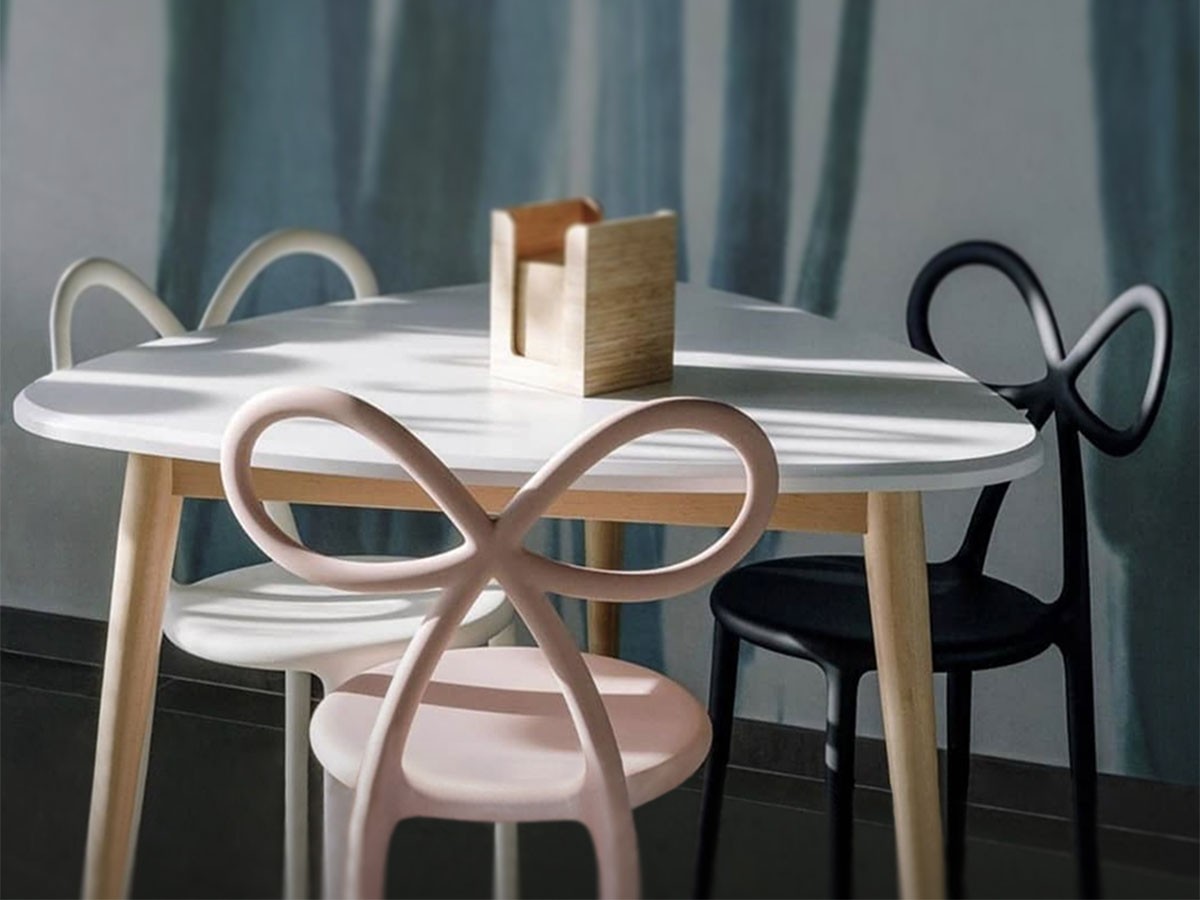 Qeeboo Ribbon Chair / キーブー リボンチェア （チェア・椅子 > ダイニングチェア） 18