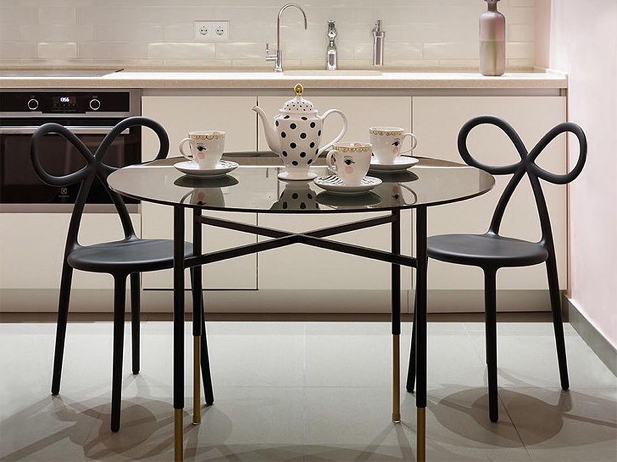 Qeeboo Ribbon Chair / キーブー リボンチェア （チェア・椅子 > ダイニングチェア） 4