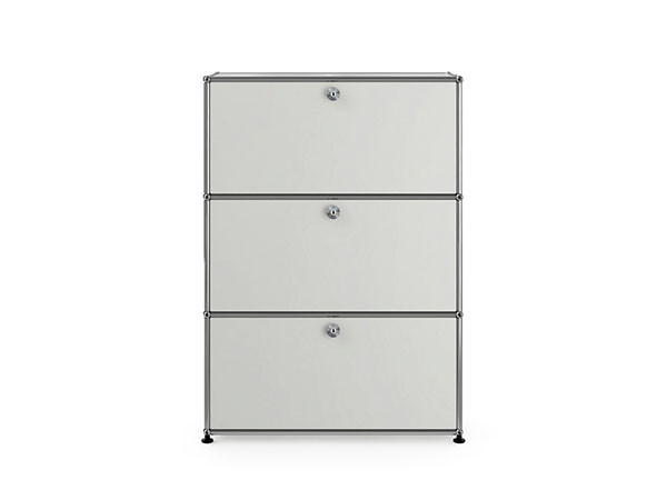 USM USM Haller
Cabinet / ユーエスエム USMハラー キャビネット
W / D / H：773 / 373 / 1090mm
ドロップダウンドア × 2、エクステンションドア × 1 （収納家具 > キャビネット） 4