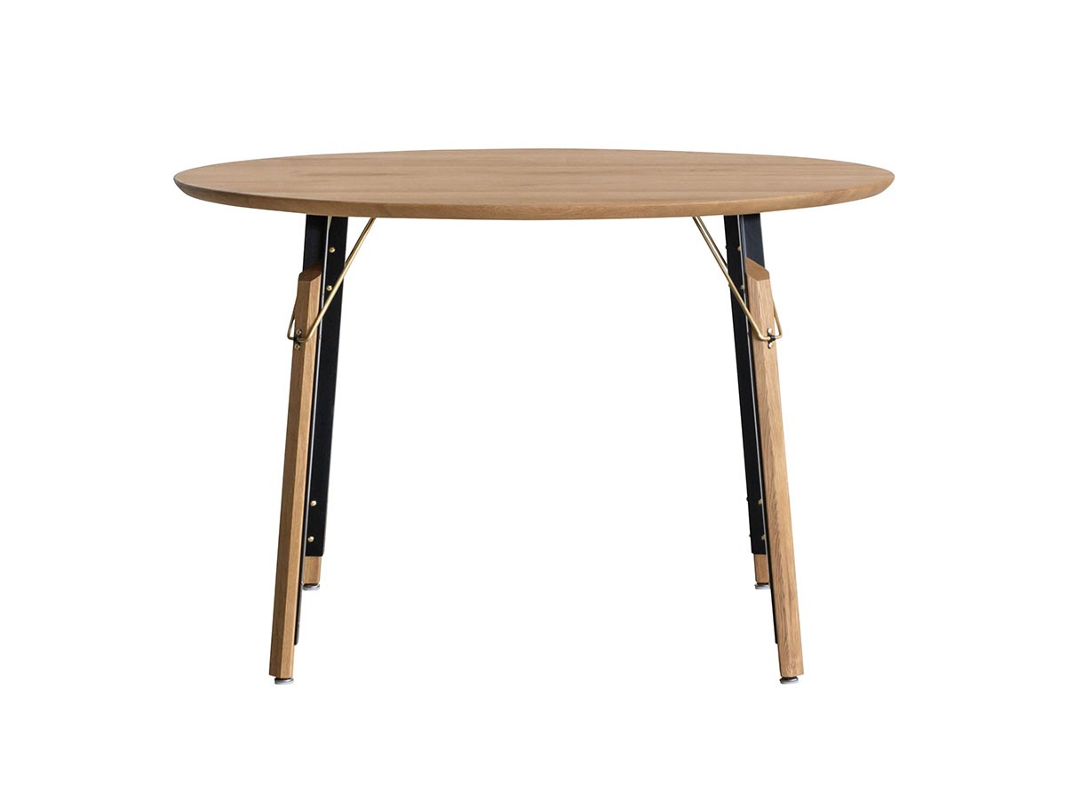 Easy Life MEATH DINING TABLE / イージーライフ ミース ダイニングテーブル
ラウンド天板（直径120cm）+ No.6脚（クラフト脚） （テーブル > ダイニングテーブル） 18