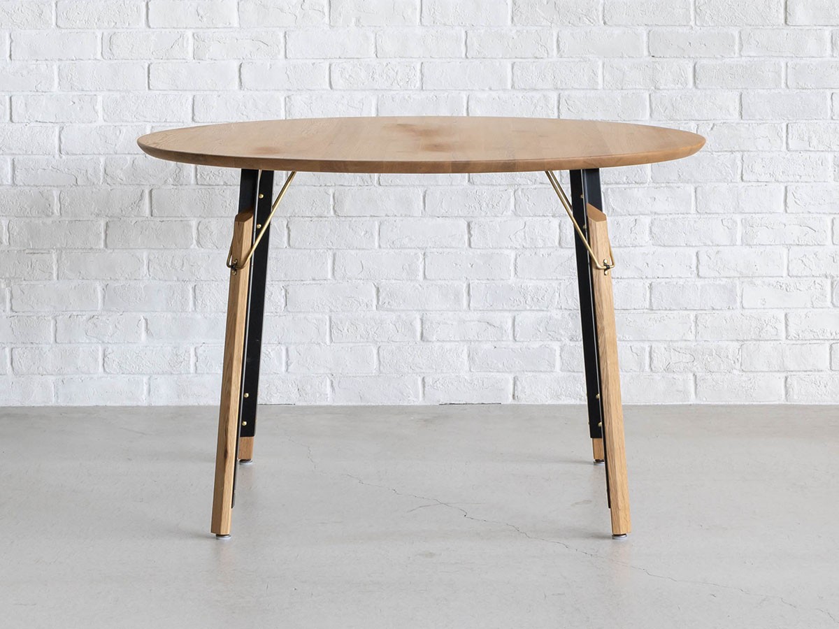 Easy Life MEATH DINING TABLE / イージーライフ ミース ダイニングテーブル
ラウンド天板（直径120cm）+ No.6脚（クラフト脚） （テーブル > ダイニングテーブル） 15