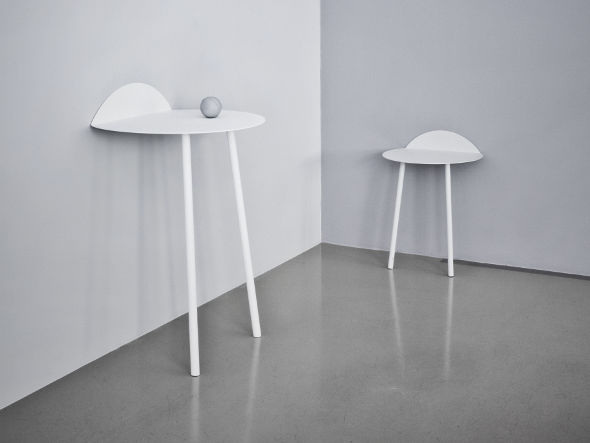 Audo Copenhagen Yeh Wall Table Tall / オドー コペンハーゲン ヤーウォールテーブル トールタイプ（ホワイト） （テーブル > サイドテーブル） 3