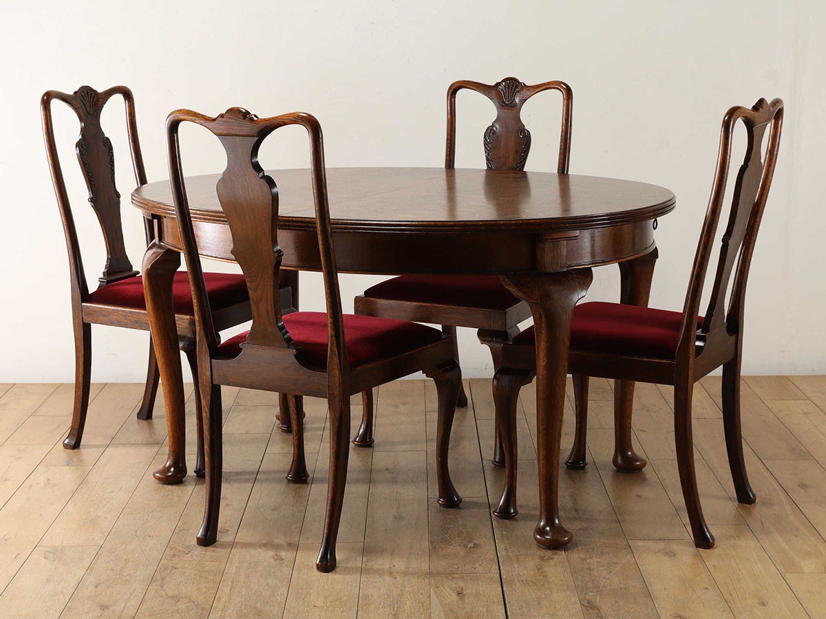 Lloyd's Antiques Real Antique Ee-zi-way Q/A Extension Table