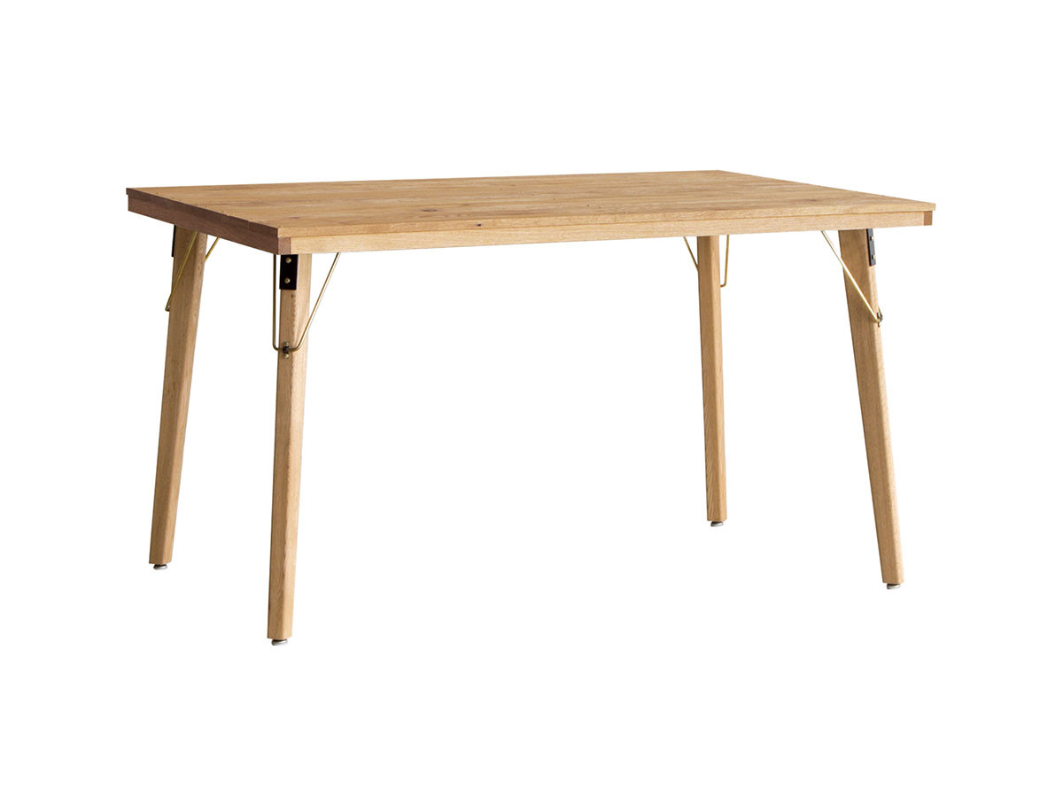 Easy Life MEATH DINING TABLE / イージーライフ ミース ダイニングテーブル
クラフト天板 + No.3脚（ブラス脚） （テーブル > ダイニングテーブル） 1