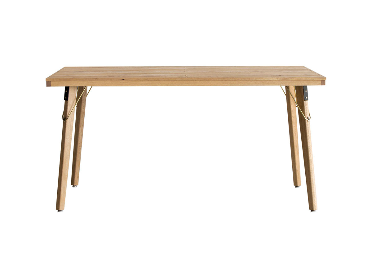 Easy Life MEATH DINING TABLE / イージーライフ ミース ダイニングテーブル
クラフト天板 + No.3脚（ブラス脚） （テーブル > ダイニングテーブル） 19