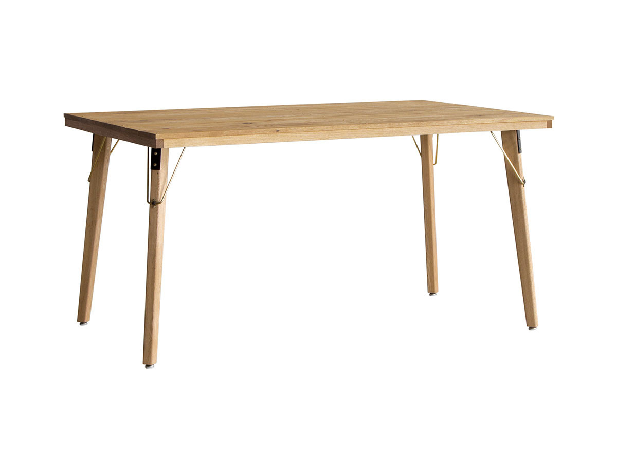 Easy Life MEATH DINING TABLE / イージーライフ ミース ダイニングテーブル
クラフト天板 + No.3脚（ブラス脚） （テーブル > ダイニングテーブル） 2
