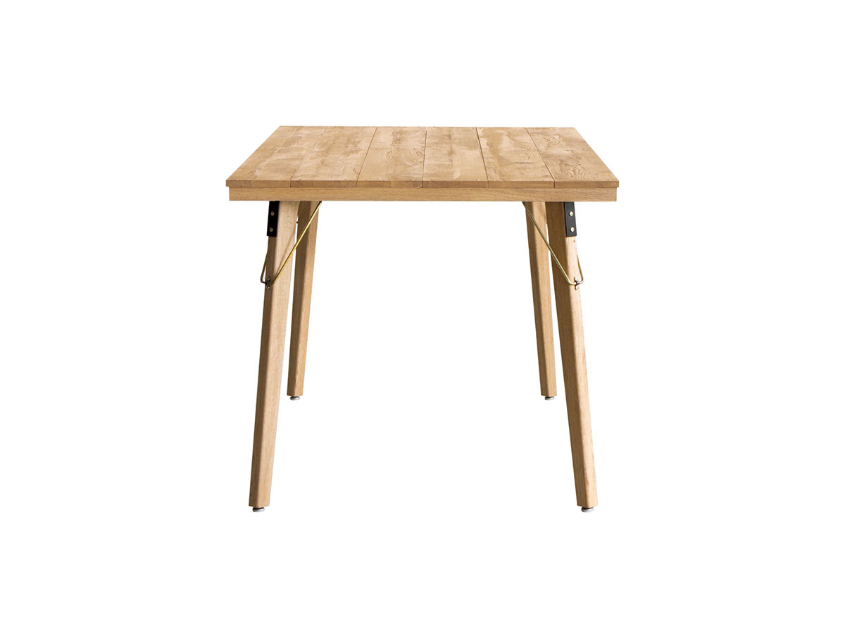 Easy Life MEATH DINING TABLE / イージーライフ ミース ダイニングテーブル
クラフト天板 + No.3脚（ブラス脚） （テーブル > ダイニングテーブル） 20