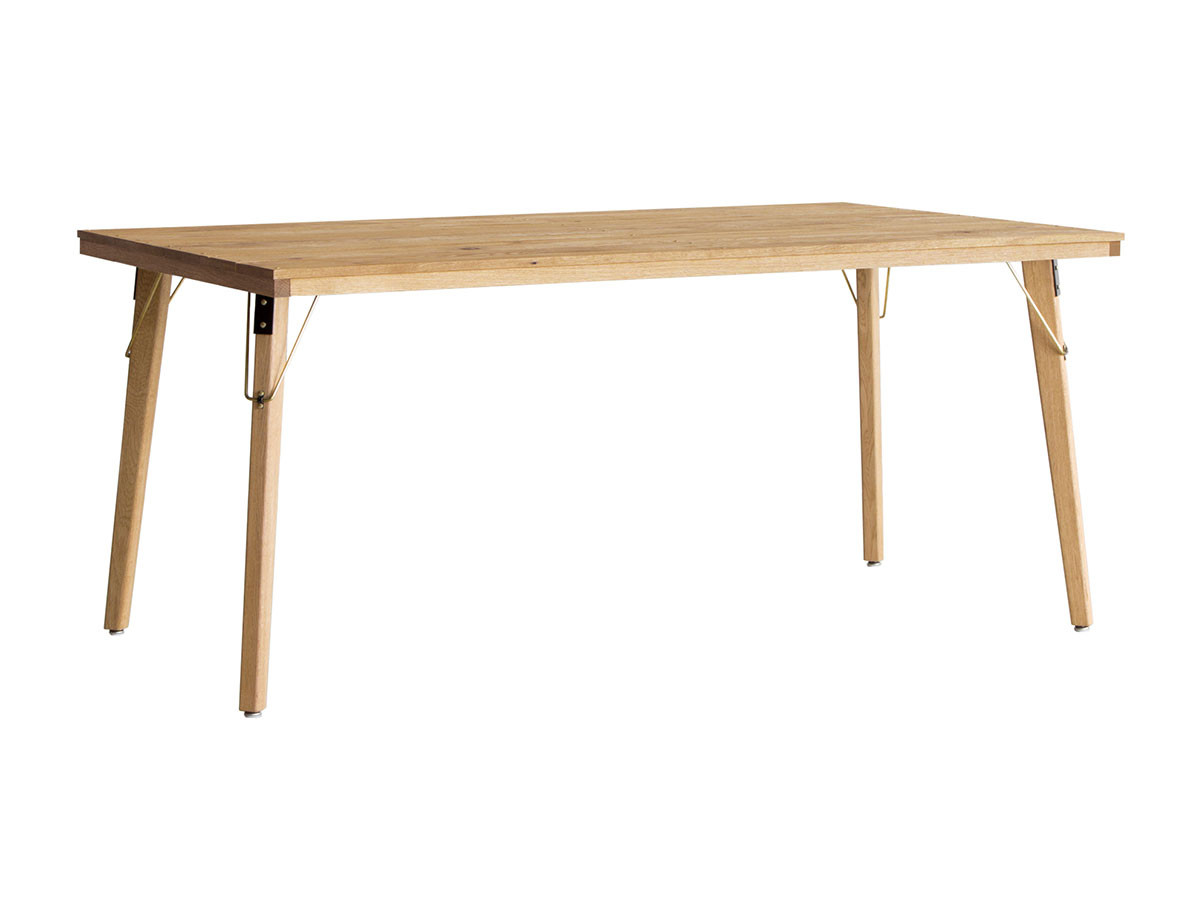 Easy Life MEATH DINING TABLE / イージーライフ ミース ダイニングテーブル
クラフト天板 + No.3脚（ブラス脚） （テーブル > ダイニングテーブル） 3