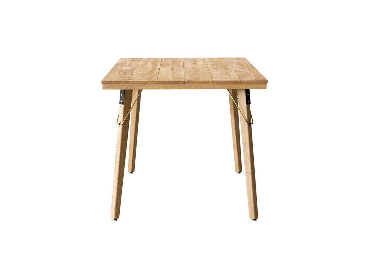 Easy Life MEATH DINING TABLE / イージーライフ ミース ダイニングテーブル
クラフト天板 + No.3脚（ブラス脚） （テーブル > ダイニングテーブル） 18