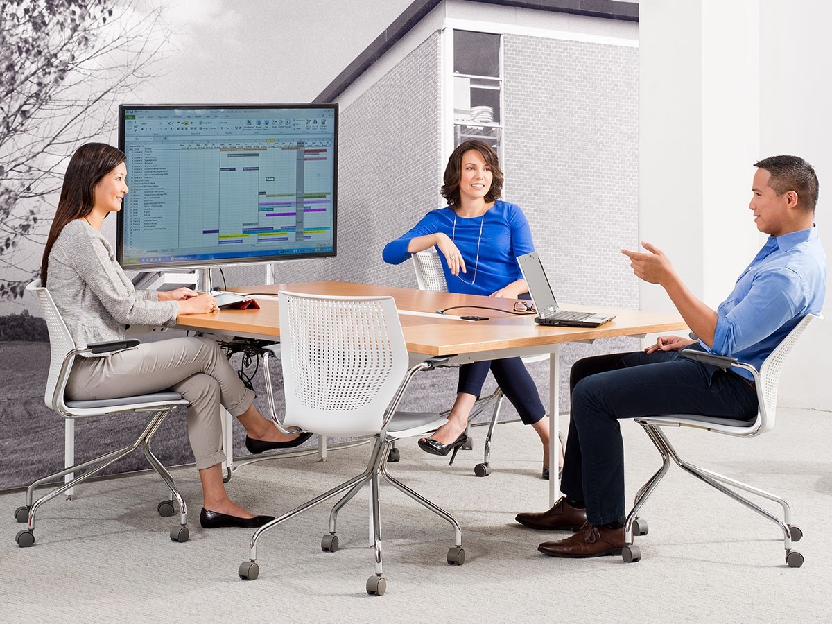 Knoll Office MultiGeneration Chair / ノルオフィス マルチジェネレーション チェア ハイブリッドベース 肘なし （チェア・椅子 > オフィスチェア・デスクチェア） 15