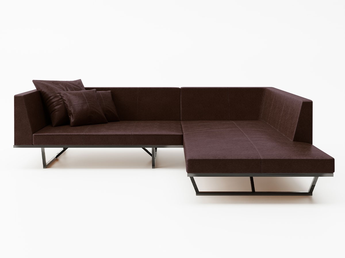 杉山製作所 KUROTETSU FLAT SOFA ONE ARM + COUCH / すぎやませい
