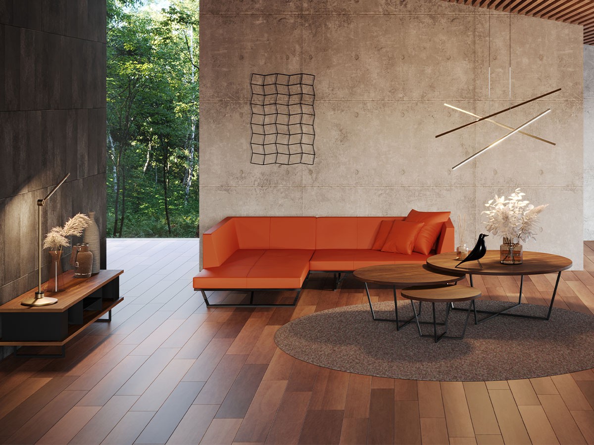 杉山製作所 KUROTETSU FLAT SOFA ONE ARM + COUCH / すぎやませい