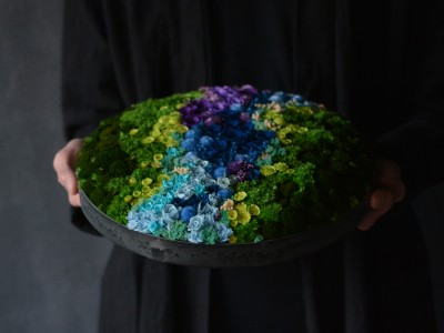 花山 - Hanayama - プリザーブドフラワー 雨 花山 - Hanayama - / あめ 花山 プリザーブドフラワー 大