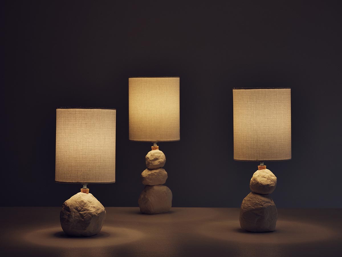 3RD CERAMICS TABLE LAMP / サードセラミックス 土のテーブルランプ （ライト・照明 > テーブルランプ） 2