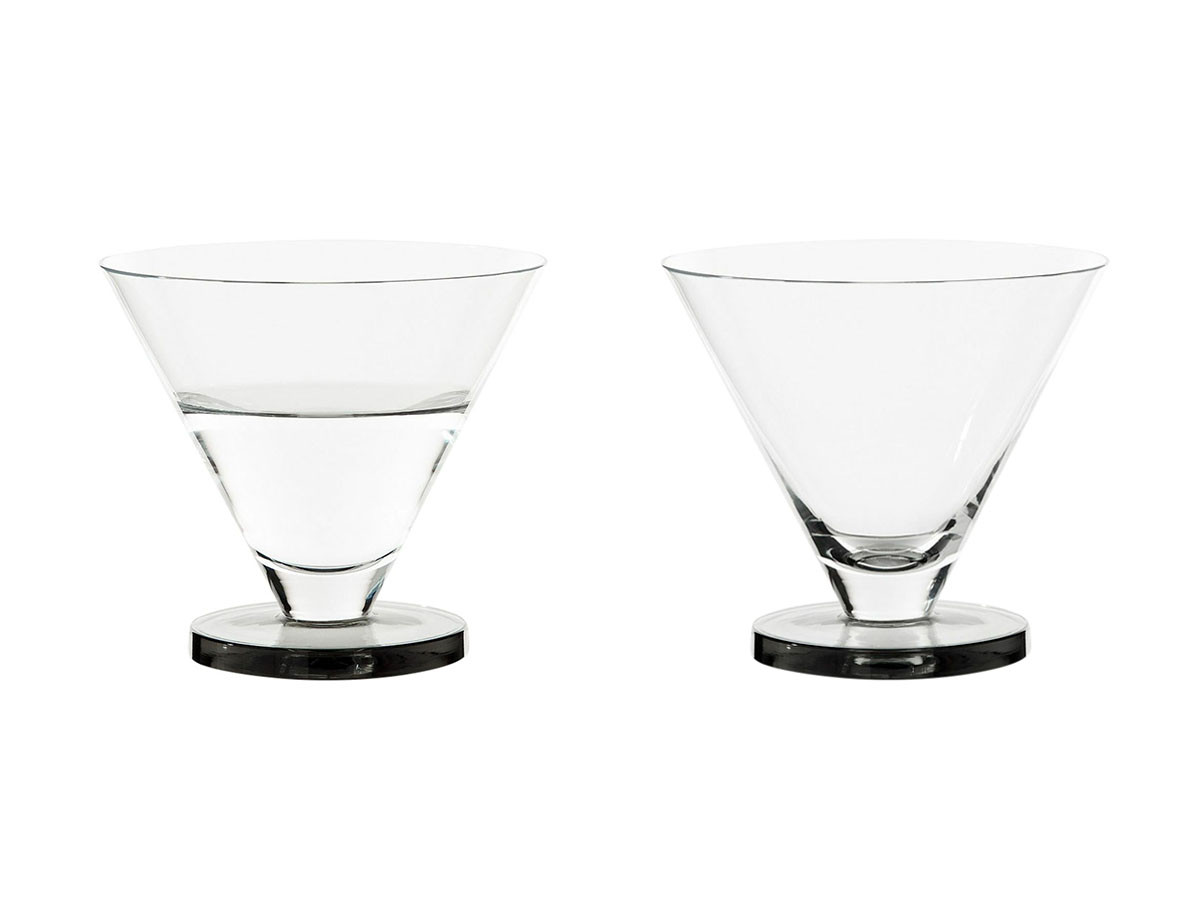 Tom Dixon. Puck Cocktail Glass 2P / トム・ディクソン パック カクテルグラス 2個セット （食器・テーブルウェア > タンブラー・グラス） 1