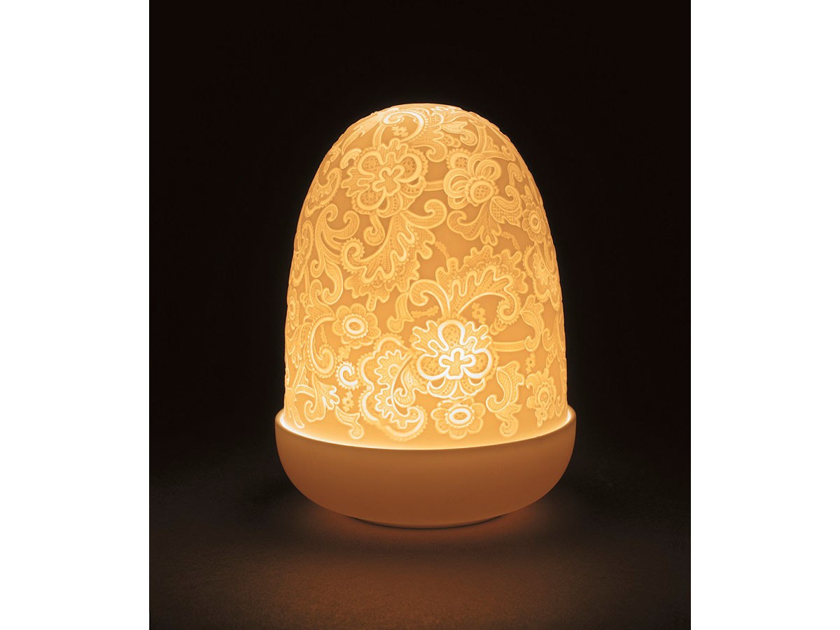 LLADRO Dome Lamp / リヤドロ ドームランプ レース （ライト・照明 > テーブルランプ） 6