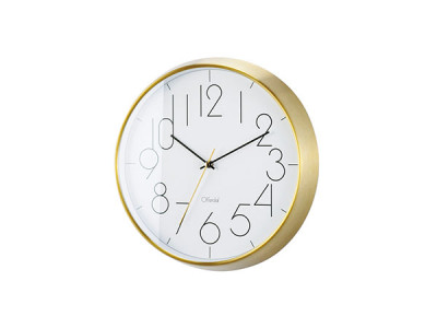 ゴールドの壁掛け時計 - インテリア・家具通販【FLYMEe】