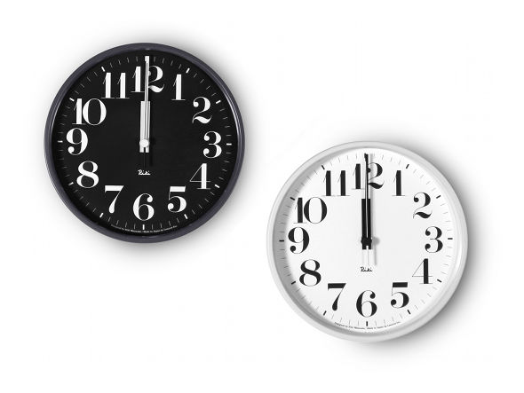Lemnos RIKI STEEL CLOCK / レムノス リキ スチール クロック 数字指標タイプ （時計 > 壁掛け時計） 3