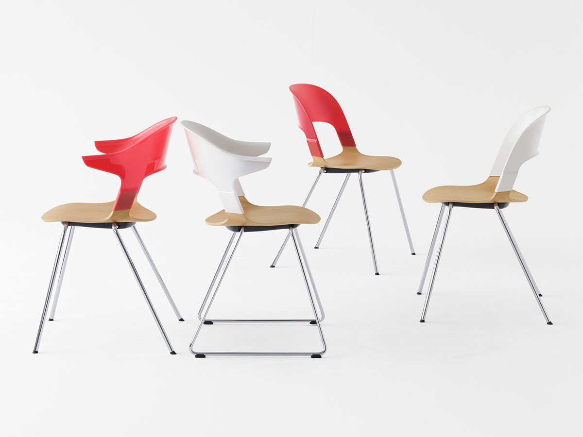 FRITZ HANSEN PAIR / フリッツ・ハンセン ペアチェア
アーム付き 4本脚 BH30 （チェア・椅子 > ダイニングチェア） 8