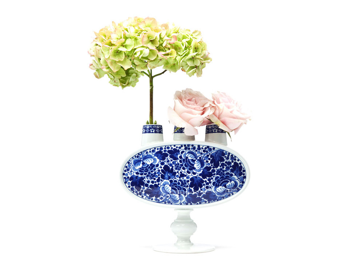 moooi Delft Blue No.03 / モーイ デルフトブルー No.03 （花器・プランター・グリーン > 花瓶・フラワーベース） 2