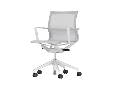 Vitra Prouvé Collection デスクチェア　白 Vitra / ヴィトラのオフィスチェア・デスクチェア - インテリア・家具