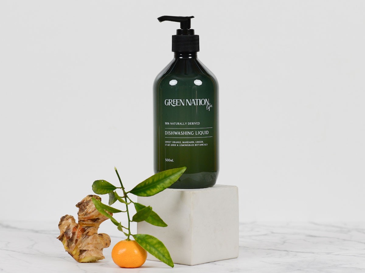 GREEN NATION life Dish Washing Liquid / グリーンネイションライフ ディッシュウォッシングリキッド 500ml（スイートオレンジ & レモングラス） （インテリア雑貨 > バスルーム用品・クリーニング） 6