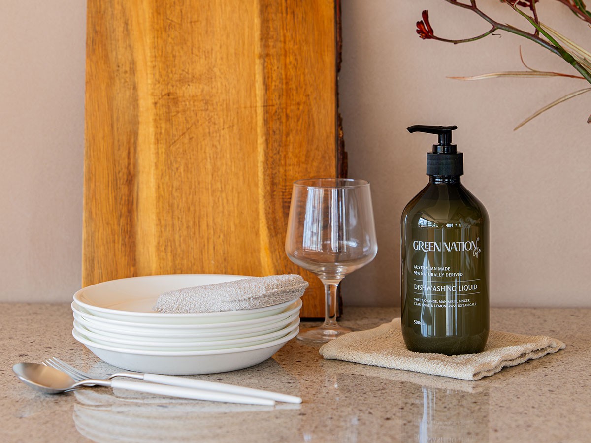 GREEN NATION life Dish Washing Liquid / グリーンネイションライフ ディッシュウォッシングリキッド 500ml（スイートオレンジ & レモングラス） （インテリア雑貨 > バスルーム用品・クリーニング） 2