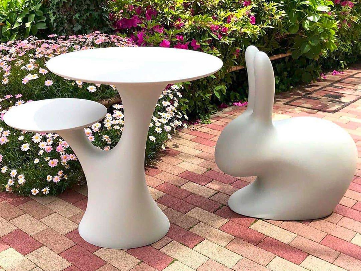 Qeeboo Rabbit Chair Mix / キーブー ラビットチェア ミックス （チェア・椅子 > ダイニングチェア） 8