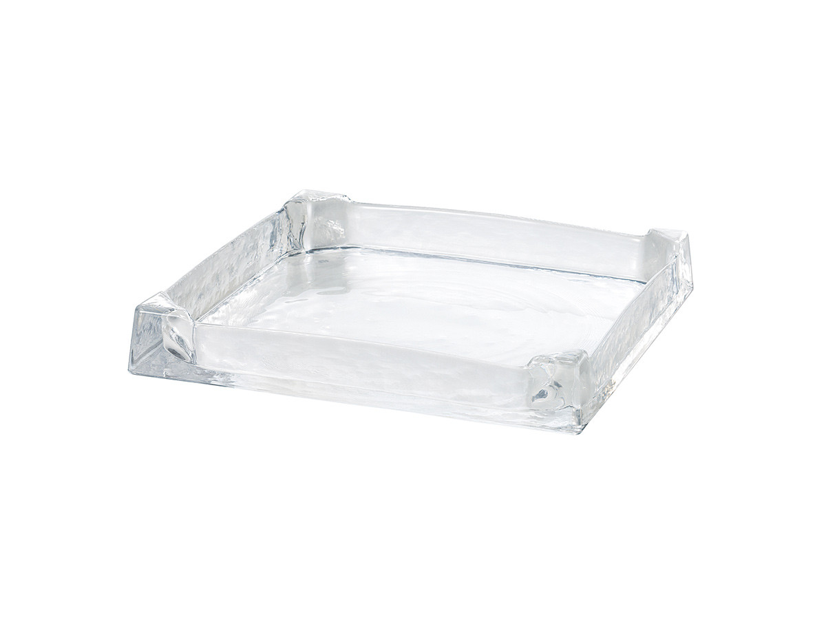 東洋佐々木ガラス Glass Plate / とうようささきガラス グラッセ スクエアトレー 18cm （食器・テーブルウェア > 皿・プレート） 3