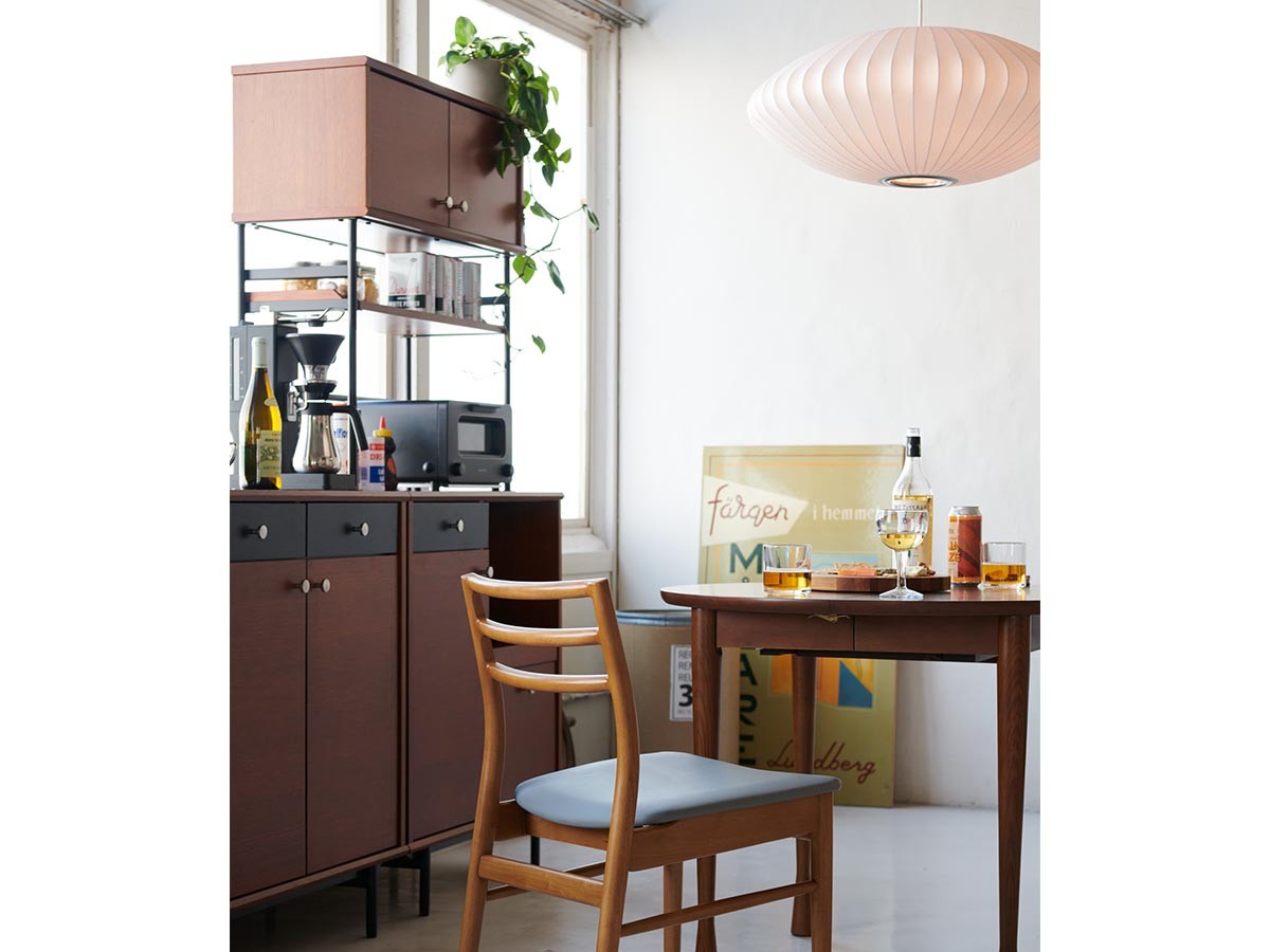 JOURNAL STANDARD FURNITURE HABITAT KITCHEN BOARD S / ジャーナルスタンダードファニチャー ハビタ キッチンボード S （キッチン収納・食器棚 > キッチンボード・カップボード・レンジ台） 9