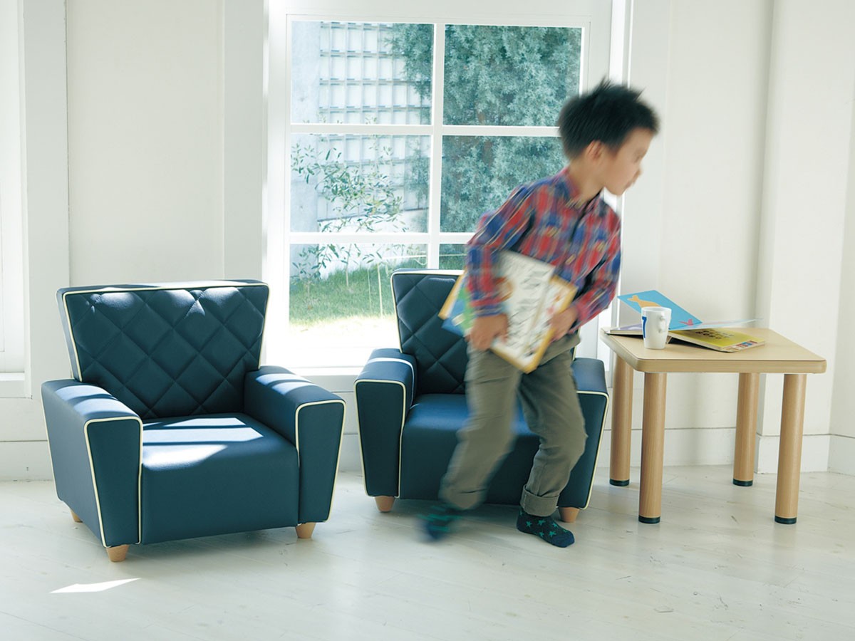 BAOBAB LAND Kids Table / バオバブランド キッズテーブル スクエア KW / KH-450-450～600-600 （キッズ家具・ベビー用品 > キッズテーブル・キッズデスク） 4