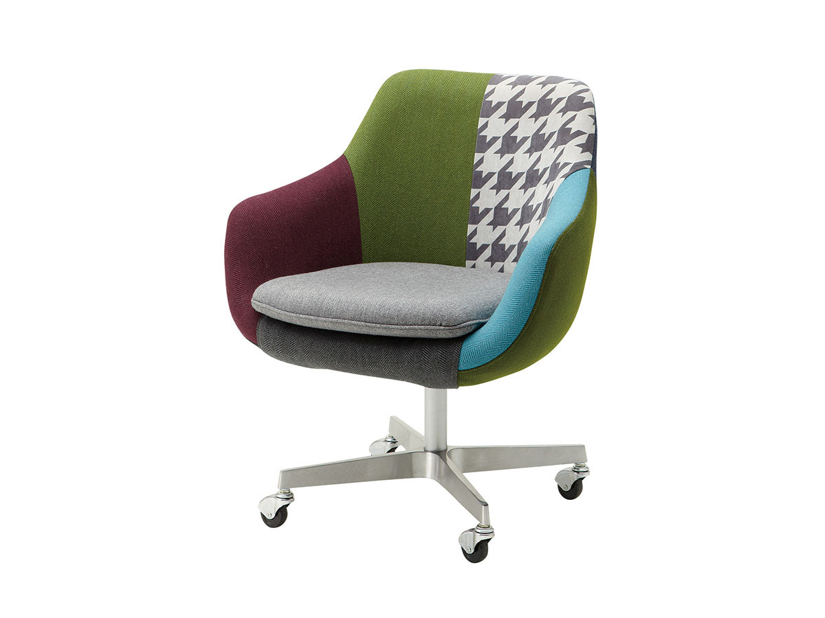 SWITCH Cosmic Chair Caster Type / スウィッチ コスミックチェア キャスタータイプ（モザイク） （チェア・椅子 > オフィスチェア・デスクチェア） 1