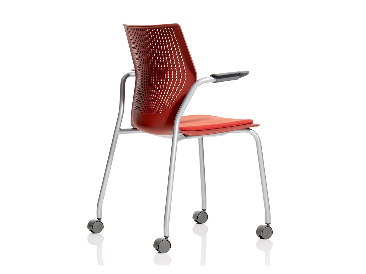 Knoll Office MultiGeneration Chair / ノルオフィス マルチジェネレーション チェア
スタッキングベース 固定肘 キャスター脚 （チェア・椅子 > オフィスチェア・デスクチェア） 38