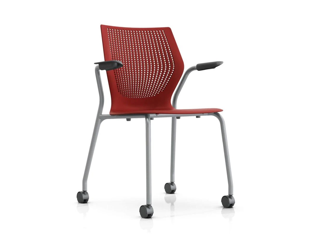 Knoll Office MultiGeneration Chair / ノルオフィス マルチジェネレーション チェア
スタッキングベース 固定肘 キャスター脚 （チェア・椅子 > オフィスチェア・デスクチェア） 33