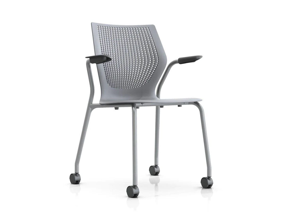 Knoll Office MultiGeneration Chair / ノルオフィス マルチジェネレーション チェア
スタッキングベース 固定肘 キャスター脚 （チェア・椅子 > オフィスチェア・デスクチェア） 39